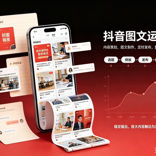 平坝抖音图文代运营服务